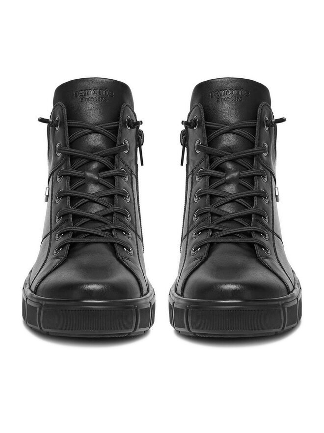 Remonte Schnürschuhe Remonte D1T76-00 Schwarz