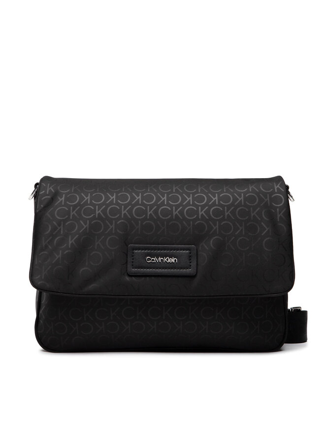 Calvin Klein Handtasche Calvin Klein Ck Must Nylon Shoulder Bag Md K60K609615 Schwarz