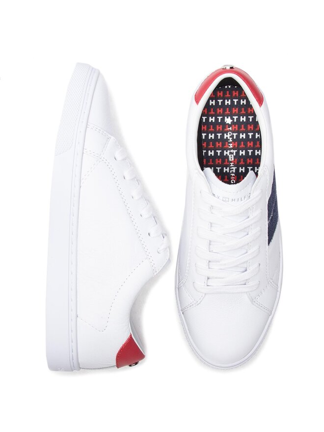 Sneakers Tommy Hilfiger Tommy Playful Badge Sneaker FW0FW03996 Bianco escarpe