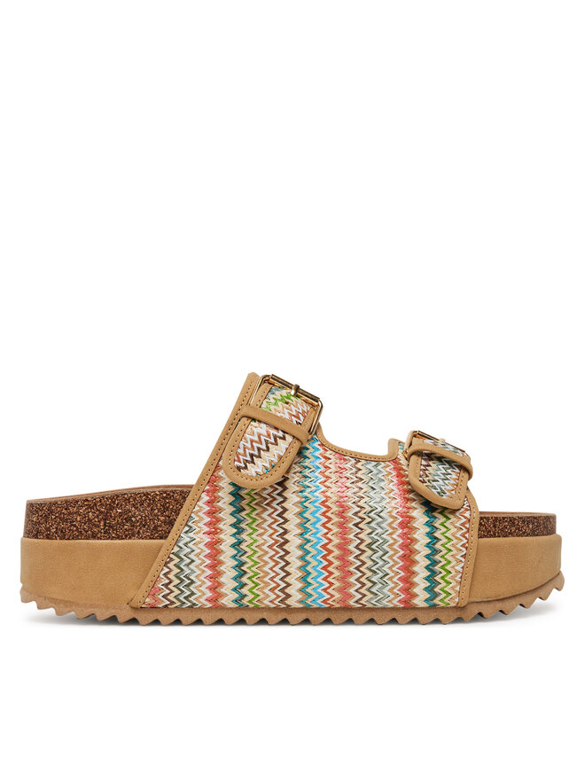 DeeZee Pantoletten DeeZee LB-P1742 Beige