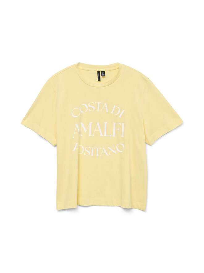 Vero Moda Vero Moda Футболка Sonna 10327143 Жовтий Regular Fit