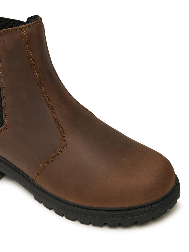 Guess Bokacsizma Guess Sidney Beatles FMFSBE LEA15 Barna