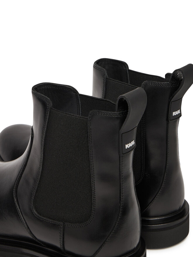 KARL LAGERFELD Chelsea cipele KARL LAGERFELD KL12244 Crna