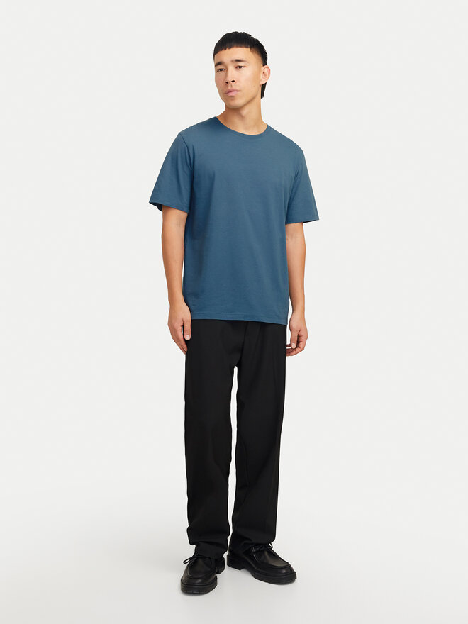 Jack&Jones Jack&Jones Marškinėliai Organic Basic 12156101 Mėlyna Standard Fit