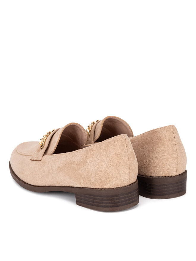 DeeZee Mokasyny DeeZee LE527-14 Beżowy
