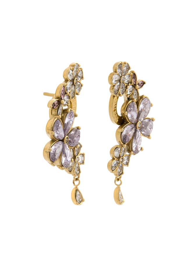 Guess Náušnice Guess JUBE05 101JW Zlatá