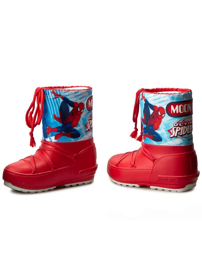 Moon Boot Schneeschuhe Moon Boot Pod Jr Spiderman 34020800001 Rot