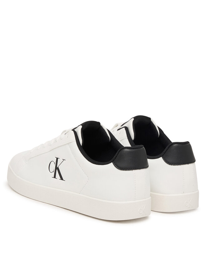 Calvin Klein Sneakers Calvin Klein 3 Cupsole Derby Pu Smo HM0HM02458 Weiß