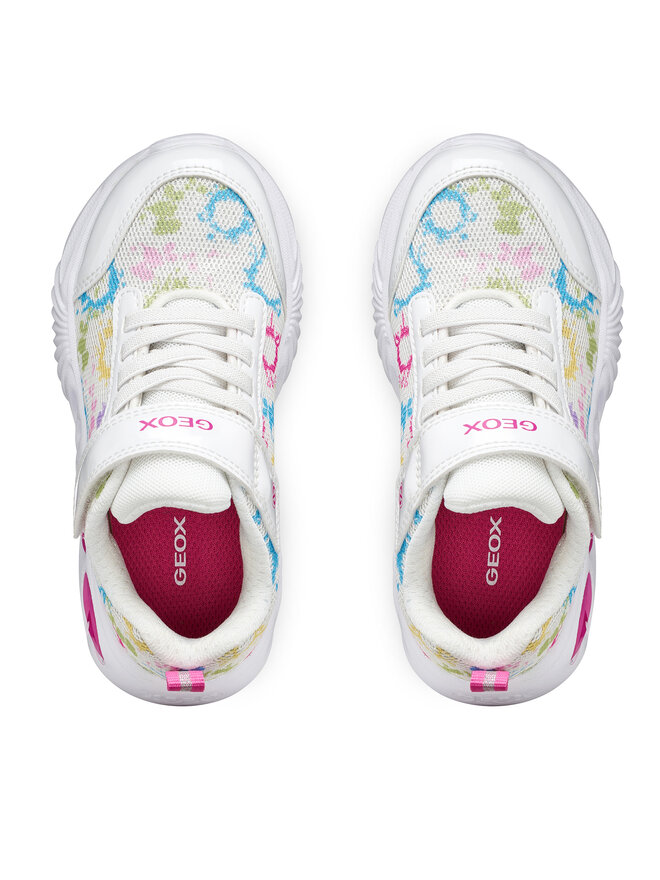 Geox Sneakers Geox J Assister Girl J45E9B 0GFHH C0653 D Weiß