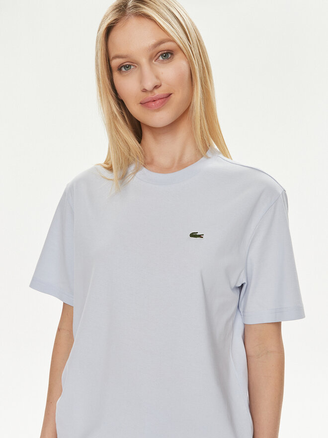 Lacoste Lacoste Футболка TF7215 Блакитний Loose Fit