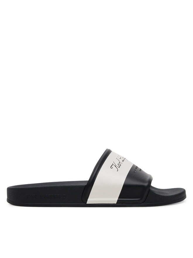 KARL LAGERFELD Şlapi KARL LAGERFELD Kondo 2.0 KL80923 Negru
