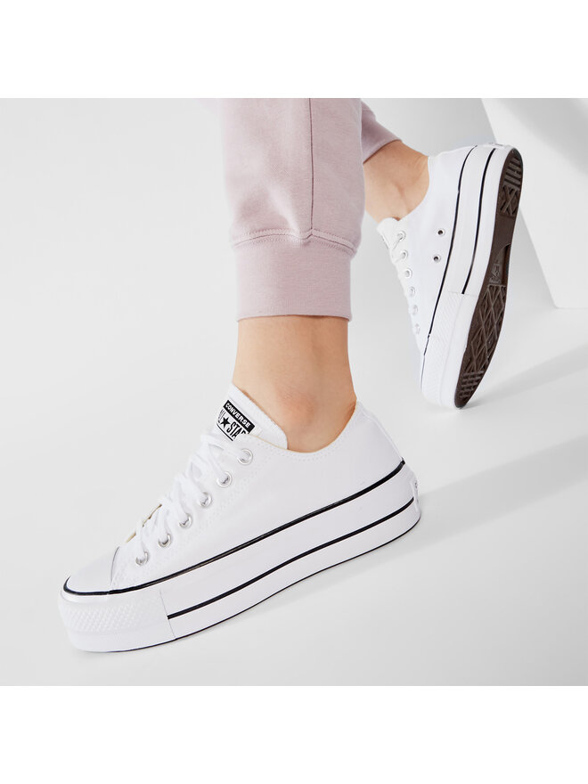 Trampki Converse Ctas Lift Ox 560251C Bia y eobuwie .pl
