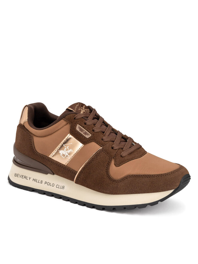 Beverly Hills Polo Club Αθλητικά Beverly Hills Polo Club W-3C098-2A324 Καφέ