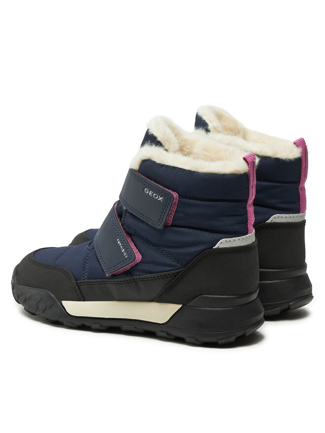 Geox Škornji za sneg Geox J Trekkyup Girl B Ab J46M7B 0FU50 C4002 S Mornarsko modra