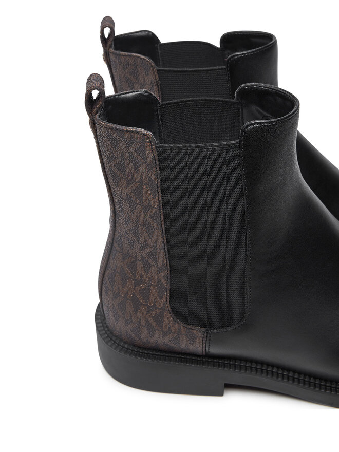 MICHAEL Michael Kors Kotníková obuv s elastickým prvkem MICHAEL Michael Kors Hazel Chelsea Bootie 40F4HZMEFL Černá