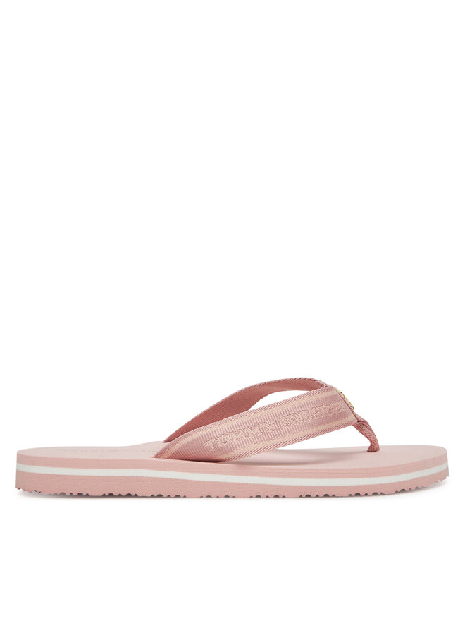 Tommy Hilfiger Žabky Tommy Hilfiger Hilfiger Webbing Beach Sandal FW0FW08515 Růžová