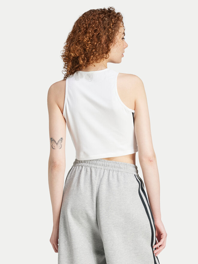 adidas adidas Felső Future Icons 3-Stripes IW5201 Fehér Slim Fit