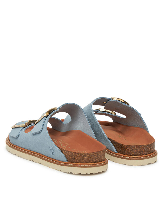 Genuins Papucs Genuins Hawaii Velour G106252 Kék