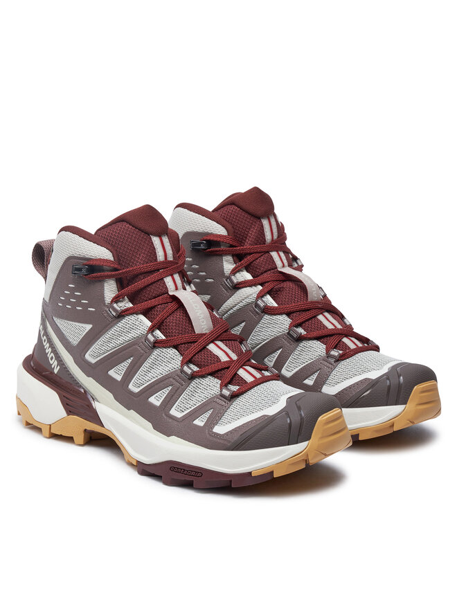 Salomon Trekingová obuv Salomon X Ultra 360 Edge Mid Gore-Tex L47698600 Hnedá
