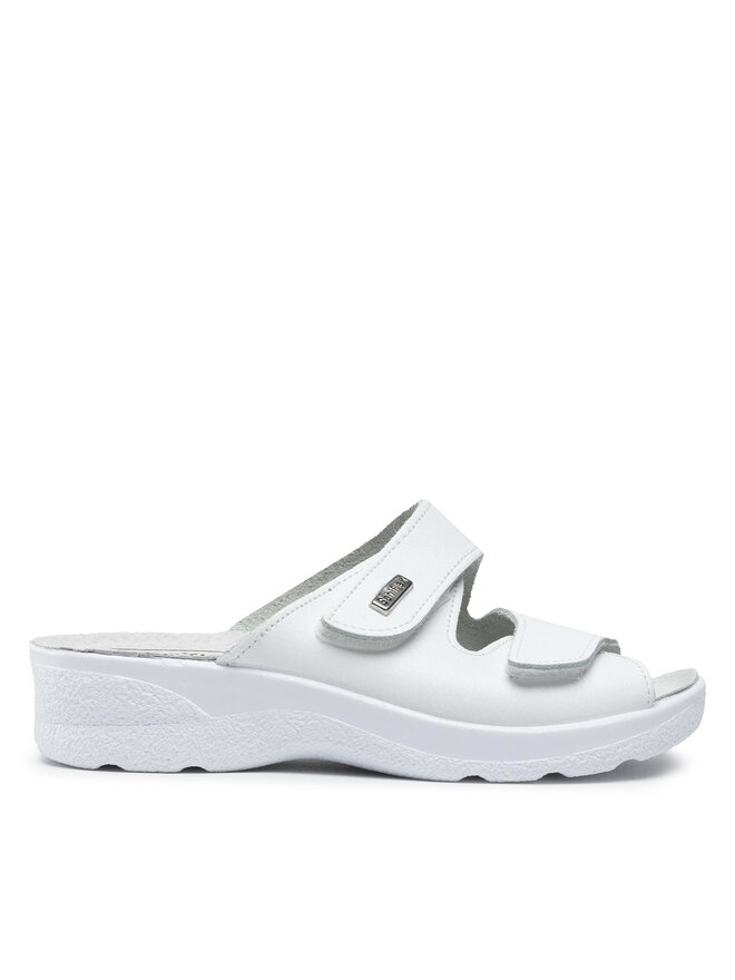 Mules sandales de bain Saniflex 83215 10 Blanc fr.eschuhe.ch