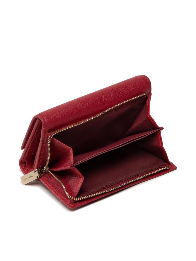 Coccinelle Cartera grande para mujer Coccinelle MW5 Metallic Soft E2 MW5 11 66 01 Rojo