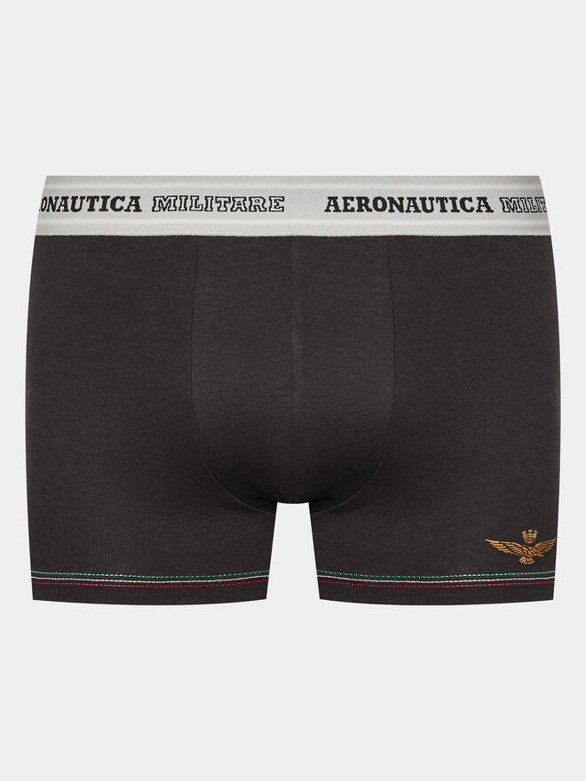 Aeronautica Militare Aeronautica Militare Набір з 2 пар боксерів AM1UBX003 Чорний