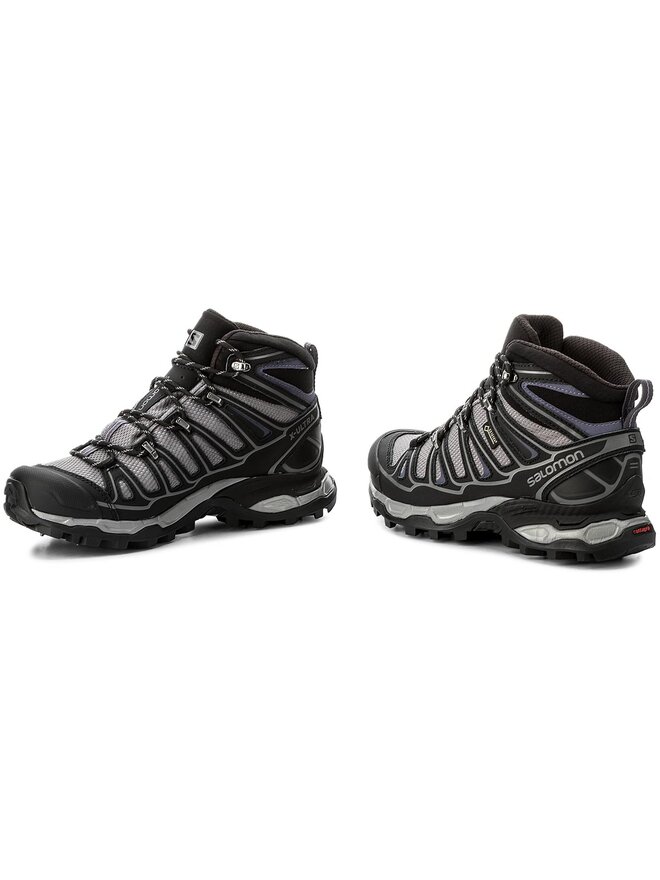 Chaussures de trekking Salomon X Ultra Mid 2 Spikes Gtx GORE TEX 377821 20 V0 Noir chaussures
