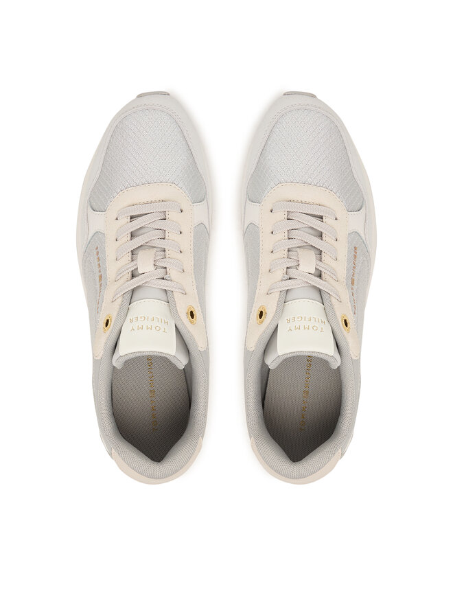 Tommy Hilfiger Sneakers Tommy Hilfiger Th Retro Runner FW0FW09690 Hellgrau