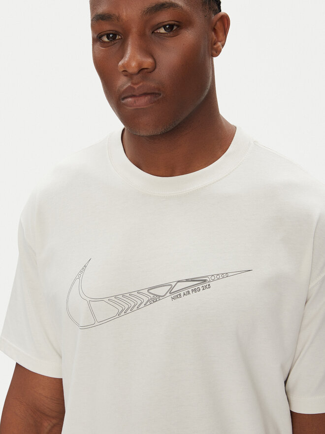 Nike Nike Camiseta HJ0746 Écru Regular Fit