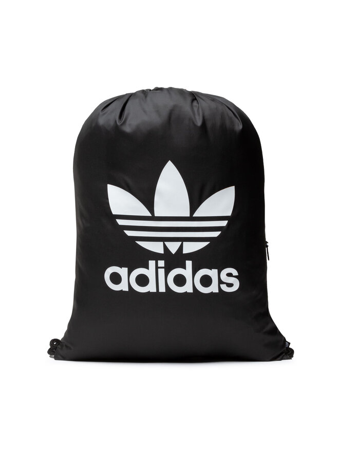 Рюкзак-мішок adidas Gymsack Trefoil BK6726 Чорний | evzuttya.com.ua