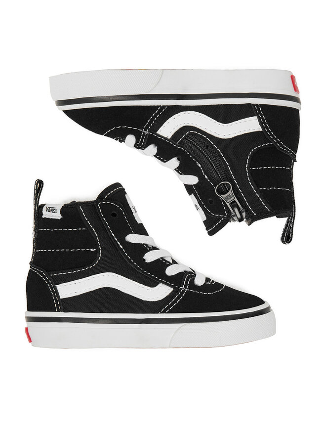 Vans Tenisice Vans C-ASHWOOD HI DECON SIDE ZIP VN000DBTBA2 Crna