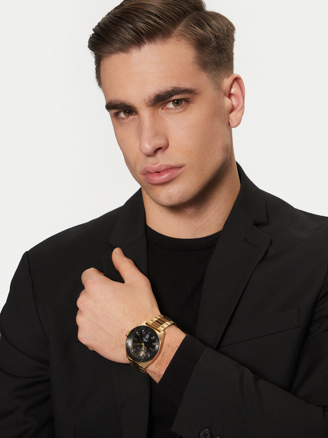 HUGO Uhr Hugo 1530304 Goldfarben
