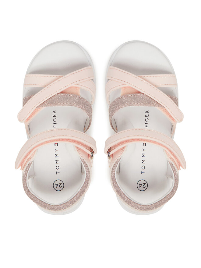 Tommy Hilfiger Сандали Tommy Hilfiger T1A2-33773-0273 S Розов