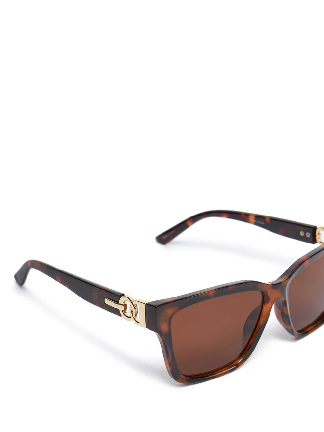 Vero Moda Okulary przeciwsłoneczne Vero Moda 10261553 Brązowy