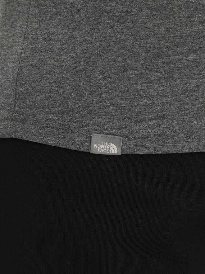 The North Face The North Face Marškinėliai Simple Dome Tee NF0A2TX5 Pilka Regular Fit
