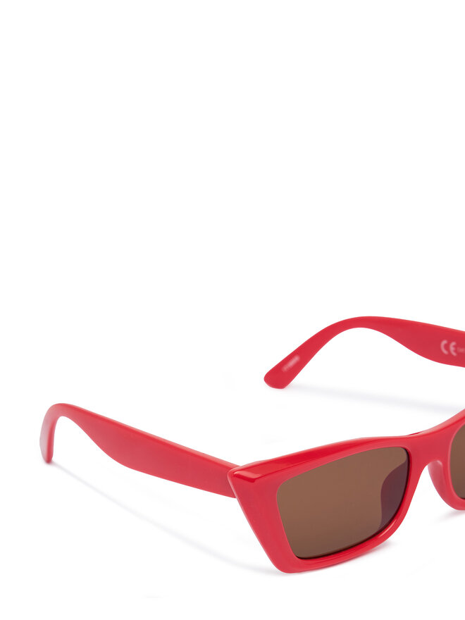 Pieces Gafas de sol Pieces Pctrine Sunglass Box 175942 Rojo