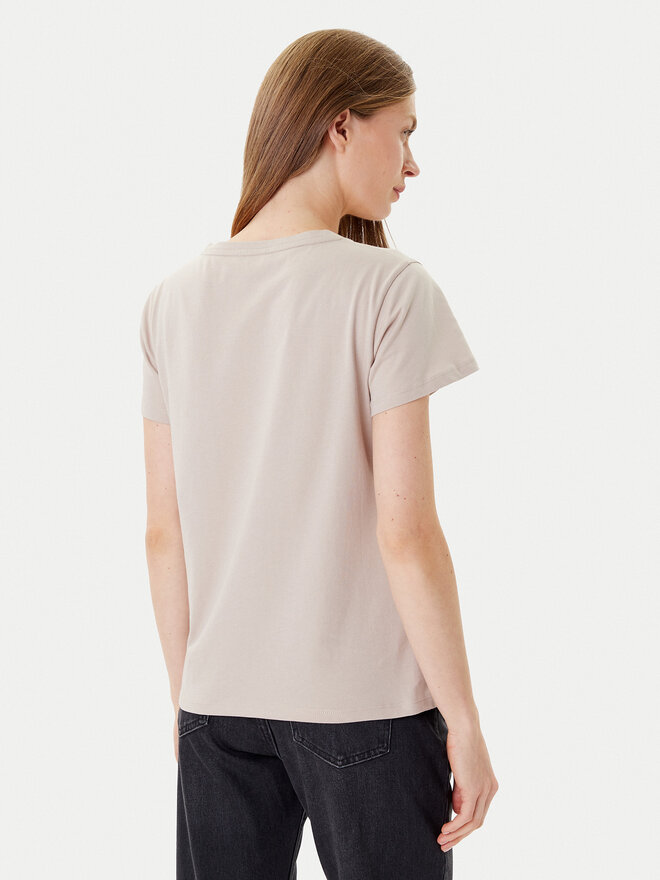 Liu Jo Sport Liu Jo Sport Camiseta TF5162 JS923 Beis Regular Fit