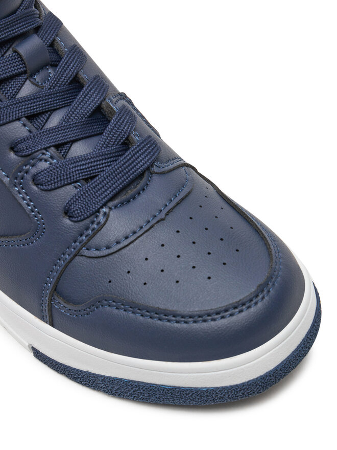 Tommy Hilfiger Tenisice Tommy Hilfiger Mid Cutlace-Up Sneaker T3X9-33641-1351 S Tamnoplava