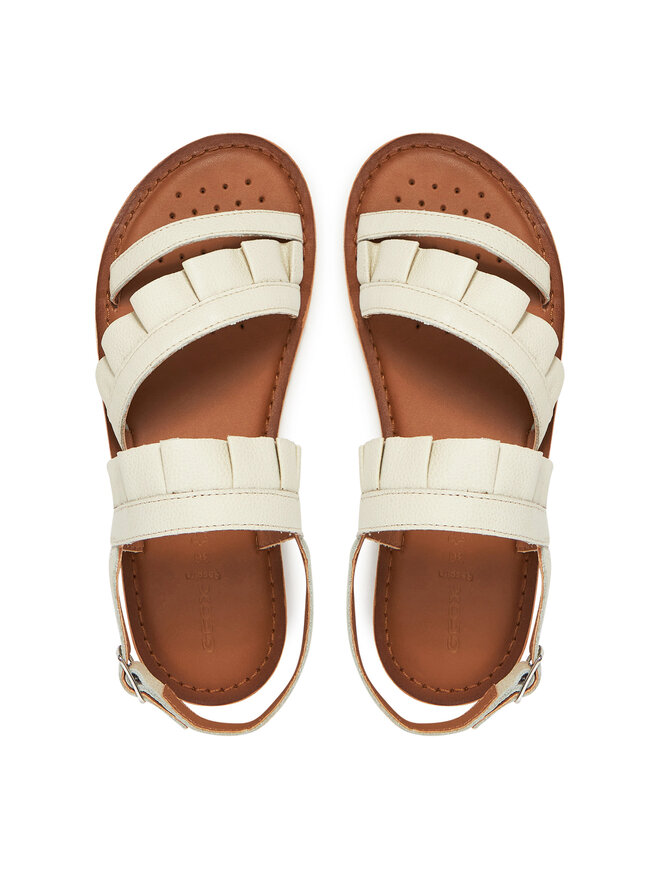 Geox Sandály Geox J Eolie J55BSB 85 C1000 S Bílá