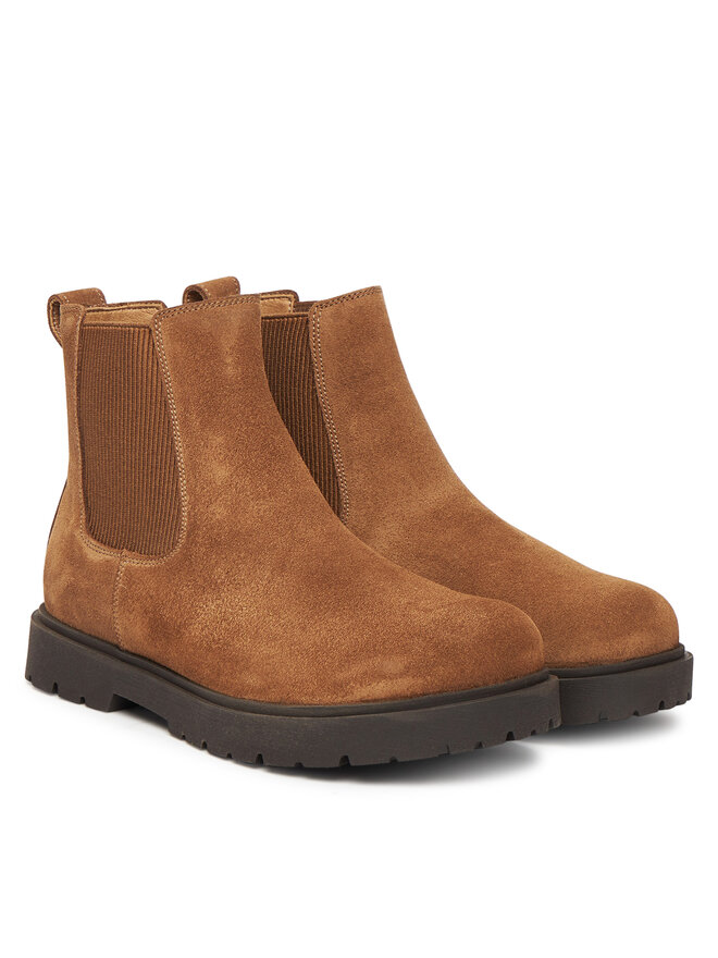 Birkenstock Klassische Stiefeletten Birkenstock Highwood Slip On Mid 1030115 Braun