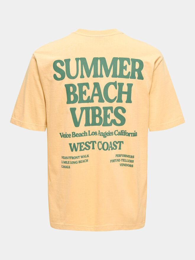 Only & Sons Only & Sons Camiseta Kenny 22028736 Rosa Relaxed Fit