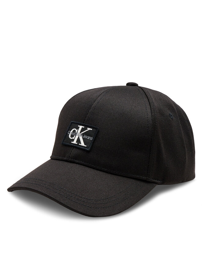 Calvin Klein Jeans Cappellino Calvin Klein Jeans Mono Logo Patch Cap K60K612381 Nero