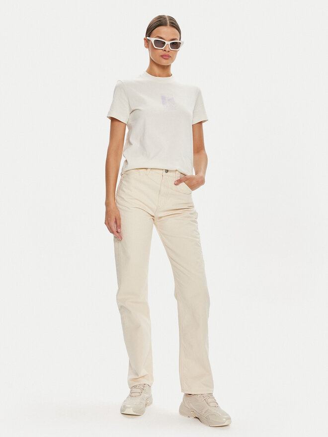 Calvin Klein Jeans Calvin Klein Jeans Camiseta Diffused J20J223908 Beis Regular Fit