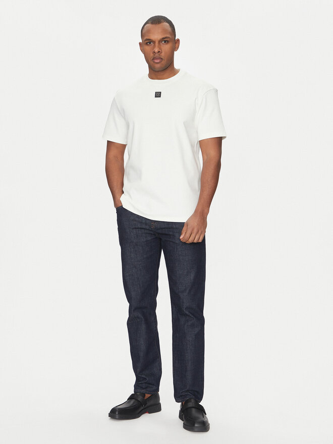 HUGO HUGO Футболка Dalile 50505201 Écru Regular Fit