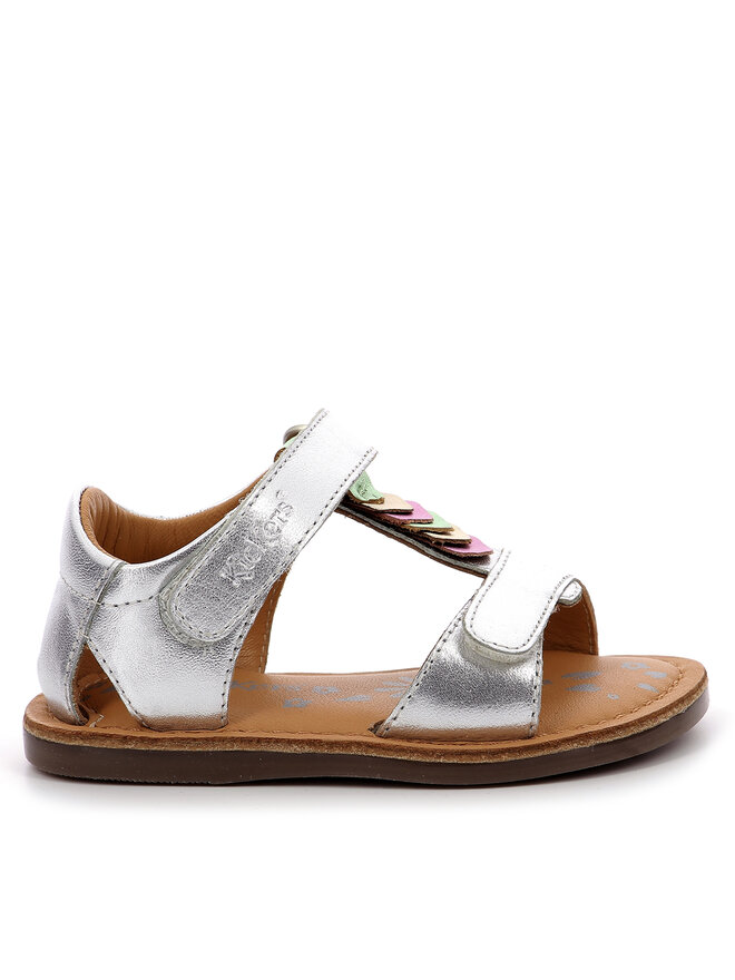 Kickers Босоніжки Kickers Divazia 960701-10 16 S S Срібний