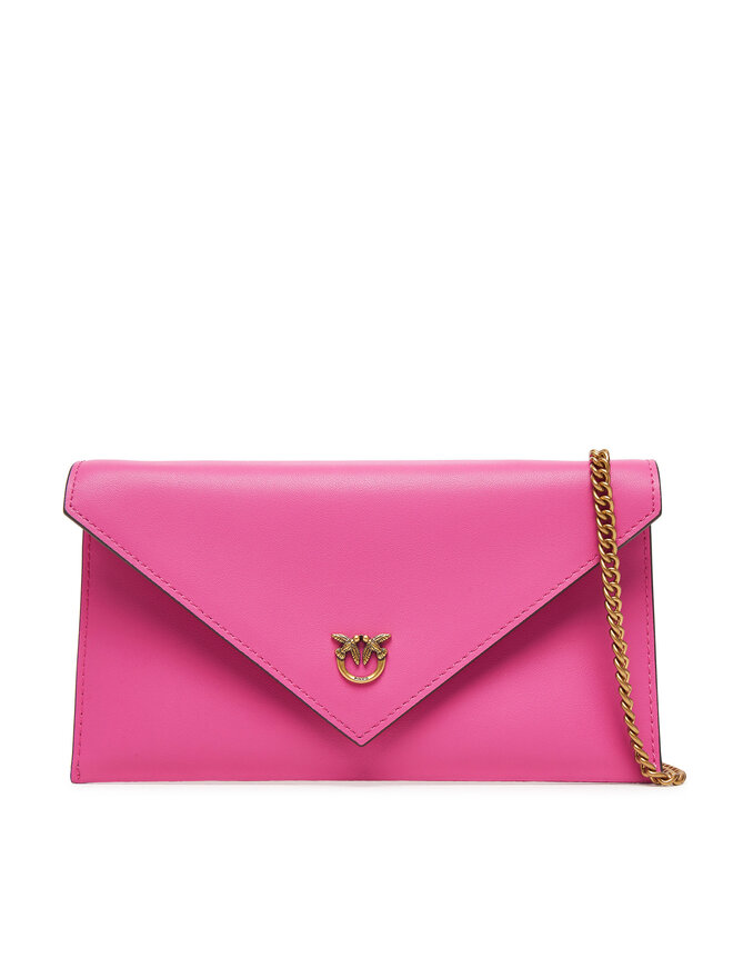 PINKO Handtasche PINKO Flat Purse Mini AI 25-26 PCPL 105347 A0F1 Rosa