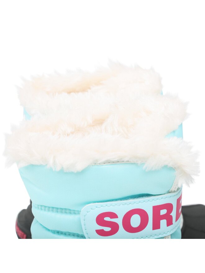 Sorel Śniegowce Sorel Childrens Snow Commander NC1960-428 Błękitny