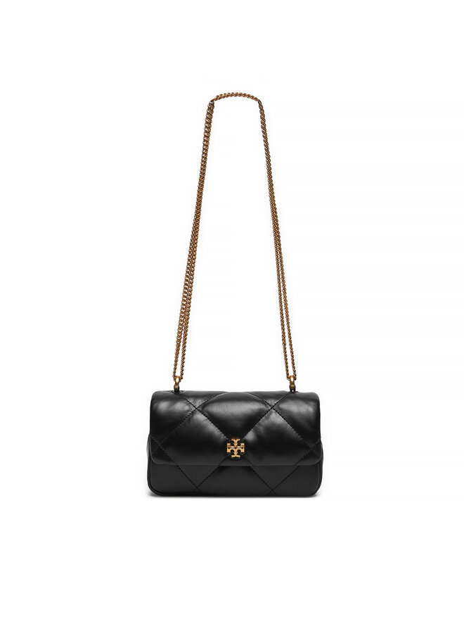 Tory Burch Táska Tory Burch Mini Kira Diamond Quilt Flap Bag 154710 Fekete