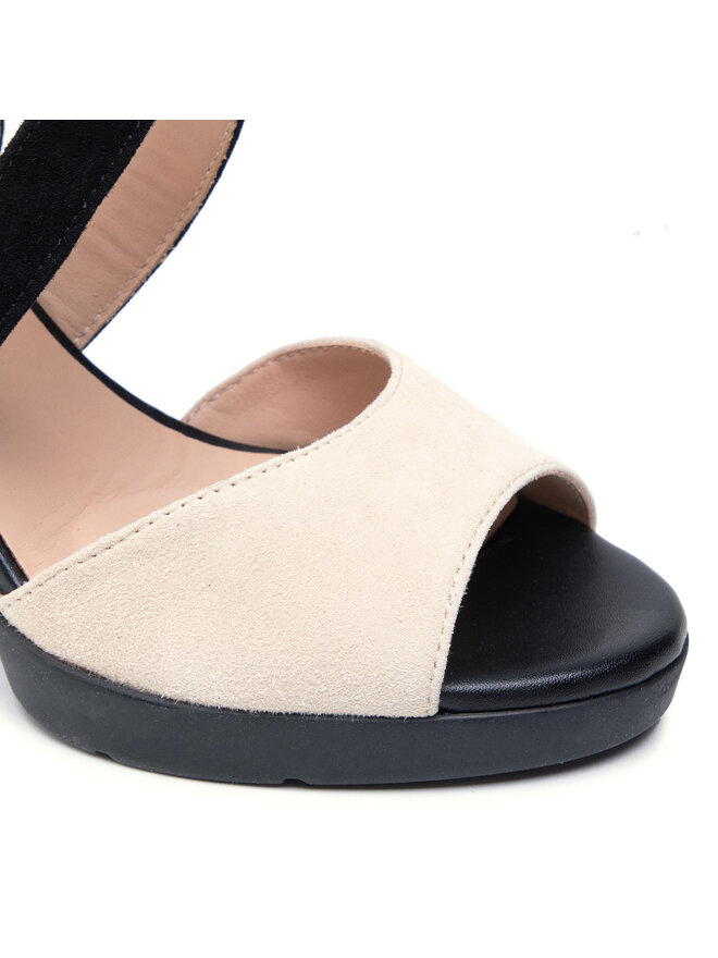 Sandales Geox D Annya High Sandal D D02CLD 00021 C0210 Noir chaussures