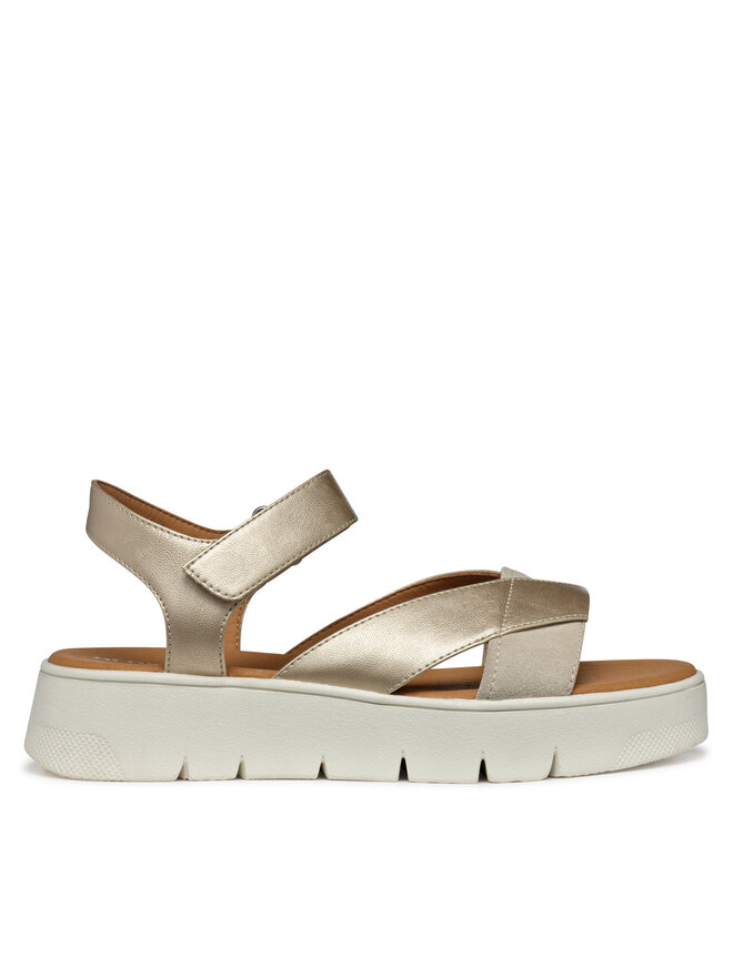 Geox Sandály Geox D Dandra 40 D55SCB 0AJ22 C2LH6 Zlatá